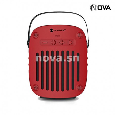 Speaker Haut Parleur Bluetooth USB Radio FM NR4014 Red