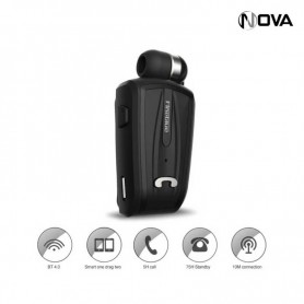 Écouteurs Sans Fil Bluetooth Multi Connexions Kit Mains Libres FV6 black