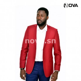 Veste Blazer 2 Boutons Rouge VST59