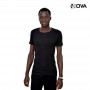 Sous Vetement En Coton Avec Manches Col Rond Noir TSH150