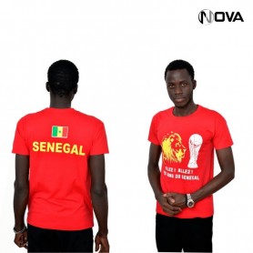 Tshirt Senegal Rouge TSH154