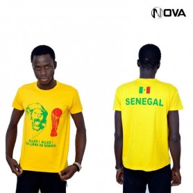 Tshirt Senegal Jaune TSH155