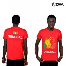 Tshirt Senegal Rouge TSH156