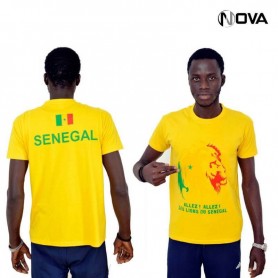 Tshirt Senegal Jaune TSH159
