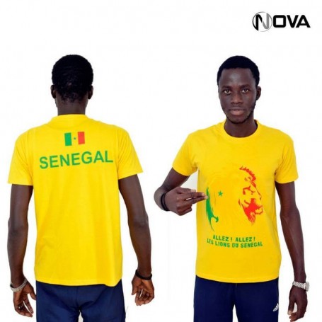 Tshirt Senegal Jaune TSH159