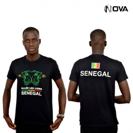 Tshirt Senegal noir TSH166