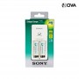 2 Piles Rechargeables AA Sony Avec Chargeur PBK202