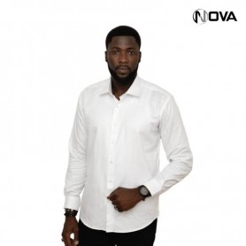 Chemise Homme Unie Manches Longues CHM401