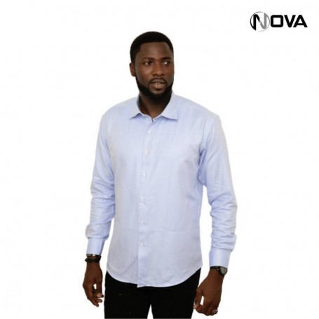 Chemise Homme Unie Manches Longues CHM402