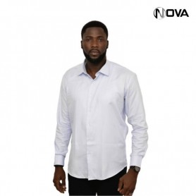Chemise Homme Unie Manches Longues CHM404