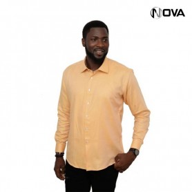 Chemise Homme Unie Manches Longues CHM419