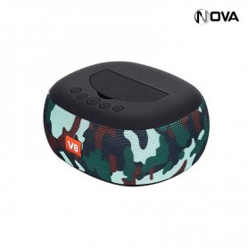 Mini Speaker Haut Parleur Bluetooth Radio FM LPV8 Camouflage