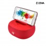 Mini Speaker Haut Parleur Bluetooth Radio FM LPV8 red