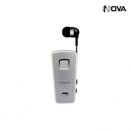Ecouteur Bluetooth Multi Connexions Kit Main Libre F970 Blanc