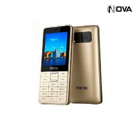 Téléphone Tecno T402 Triple Sim Radio FM Gold
