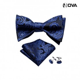 Coffret Noeud Papillon avec motif CVT192