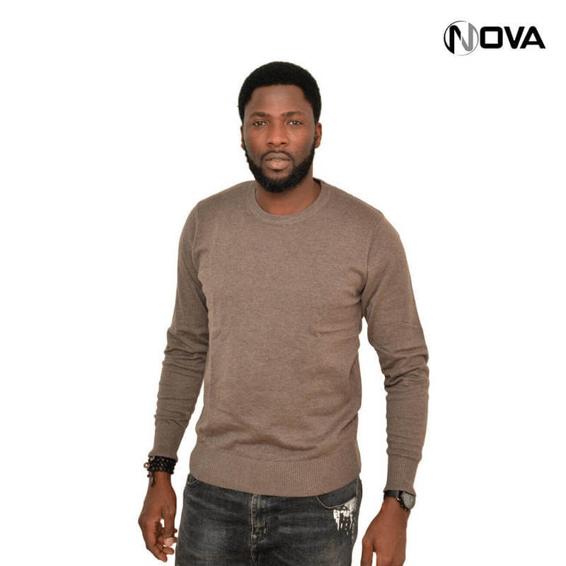 Pull Côtelé Homme Gris FWR Freewear - Col Rond - Taille XL - Occasion Très Bon état