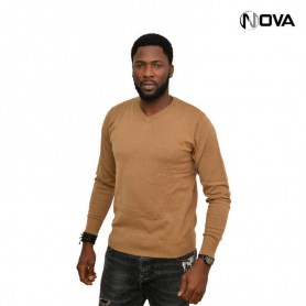 Pull Uni Pour Homme en coton Col V PUL105