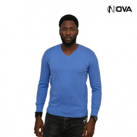 Pull Uni Pour Homme en coton Col V PUL117