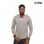 Pull Gilet en coton avec fermeture boutons Col V PUL121