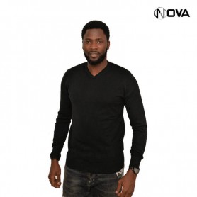 Pull Uni Pour Homme en coton Col V PUL126