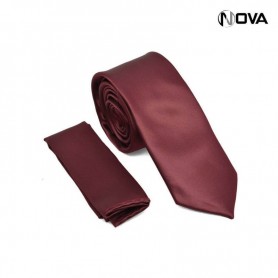 Ensemble cravate mouchoir de poche CVT243