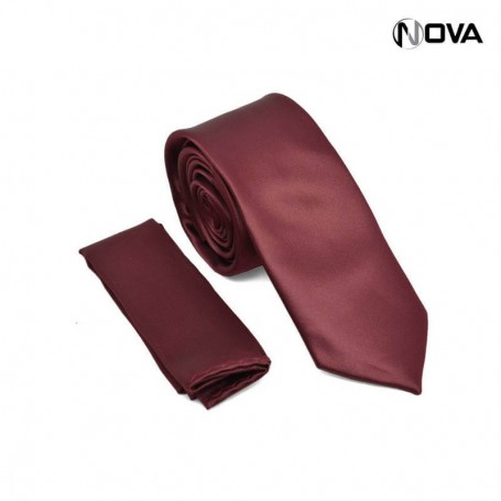 Ensemble cravate mouchoir de poche CVT243