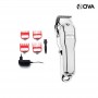 WMARK kit barbier Metal LED Tondeuse Cheveux Rechargeable NG2020 Silver