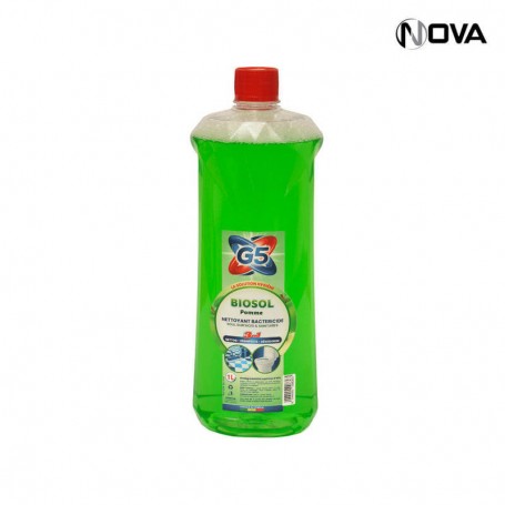 Biosol Nettoyant Bactéricide Sols Surfaces et Sanitaires 3 en 1 Pomme HGN4