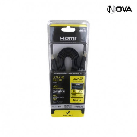 Cable HDMI Haute Vitesse 3M JWD08