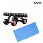 Rouleau Abdominal Système 4 Roues Sport Fitness SPT15