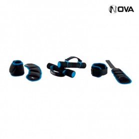 Crivit Sport Fitness Ensemble Haltères 6 pièces SPT18