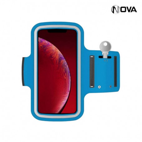 Brassard Sport Running Néoprène Réglable Velcro Antisueur Antidérapant SPT116