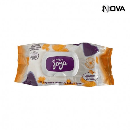Lingettes Bébé Joya Lot de 72 Camomille HGN104
