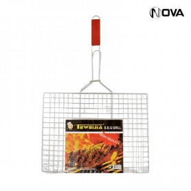 Double Grille Pour Barbecue en Inox CSN08