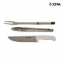 Ensemble Couteau Fourchette a Viande Pince Charbon CSN09