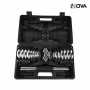 Jeu Haltere Poids Ajustable 30KG avec Coffre Rangement SPT248