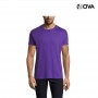 Tshirt Uni SOLS Coton Premium Col Rond Violet TSH425