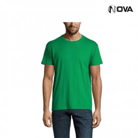 Tshirt Uni SOLS Coton Premium Col Rond Vert Prairie TSH426