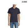 Tshirt Uni SOLS Coton Premium Col V Marine TSH431