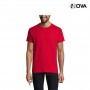 Tshirt Uni SOLS Coton Premium Col Rond Rouge TSH440