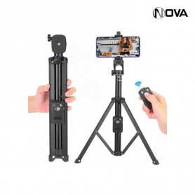 Yunteng Trepied 2 en 1 Telecommande Smartphone Appareil photo Reflex VCT1688