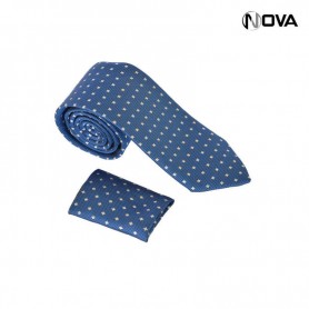 Ensemble Cravate Mouchoir De Poche Premium avec motifs CVT258