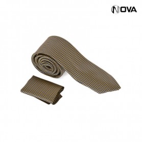 Ensemble Cravate Mouchoir De Poche Premium CVT269