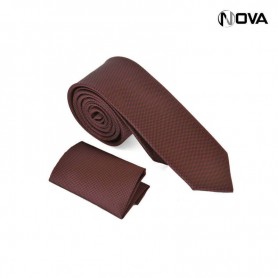 Ensemble Cravate Mouchoir De Poche Premium CVT272