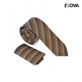 Ensemble Cravate Mouchoir De Poche Premium CVT294