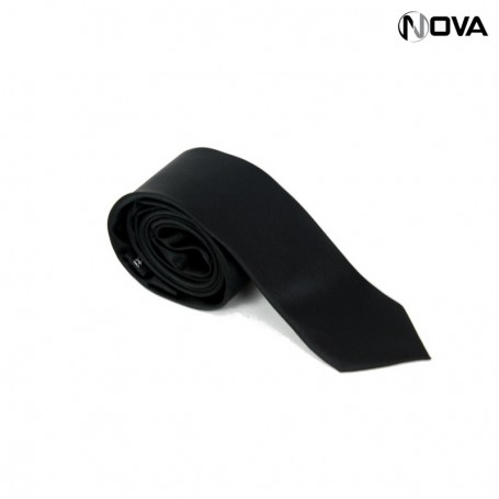 Cravate unie grise CVT13