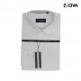 Chemise Unie Blanche Homme Manches Longues CHM691