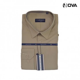 Chemise Unie Homme Manches Longues CHM693