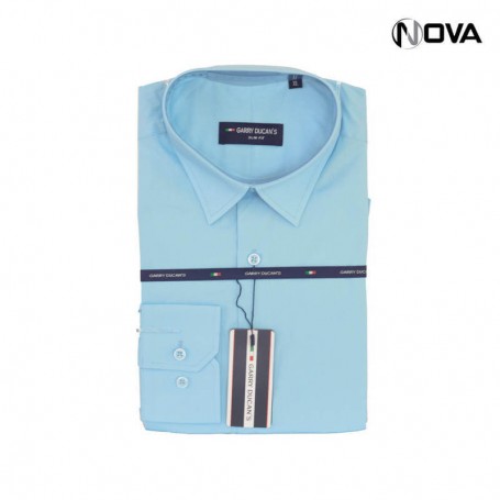 Chemise Unie Homme Manches Longues CHM694